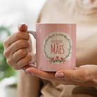Caneca Floral Rose