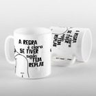 Caneca Flork A Regra É Clara