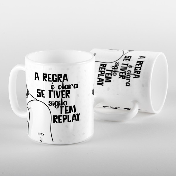 Caneca Flork A Regra É Clara