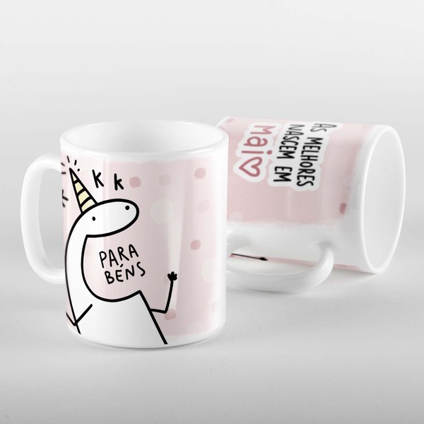 Caneca Flork As Melhores Nascem Em Maio