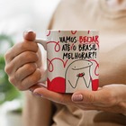 Caneca Flork Ate O Brasil Melhorar