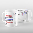 Caneca Flork Atenção Para Quem Toma Conta