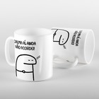Caneca Flork Calma Ai Não Acordei