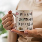 Caneca Flork Da Dificuldade