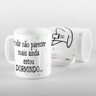 Caneca Flork Estou Dormindo