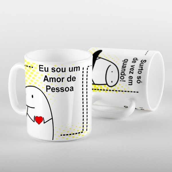 Caneca Flork Eu Sou Um Amor De Pessoa