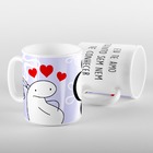 Caneca Flork Eu Te Amo Tanto Sem Nem Te Conhecer