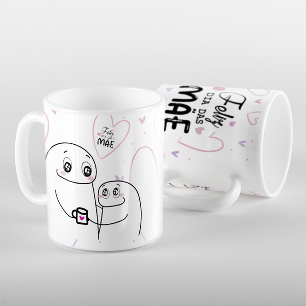 Caneca Flork Feliz Dia Das Mãe