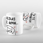 Caneca Flork Jesus Te Ama