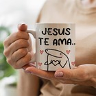 Caneca Flork Jesus Te Ama