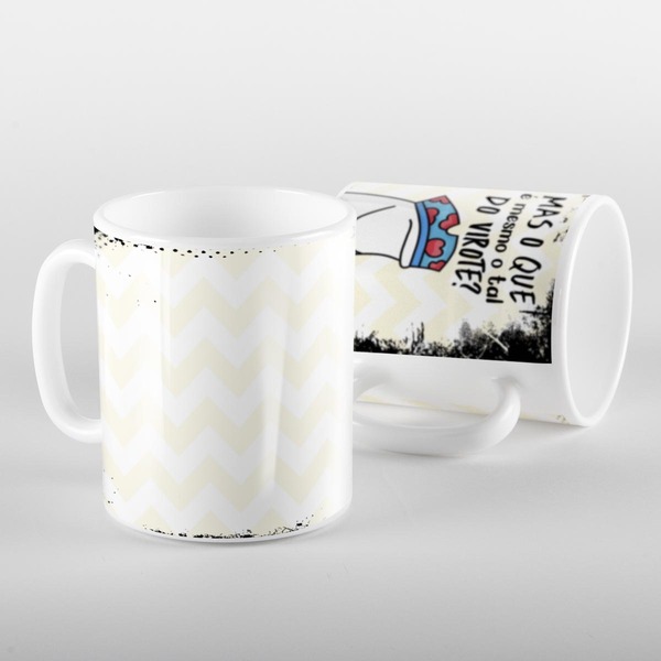 Caneca Flork Mas O Que É Mesmo Virote