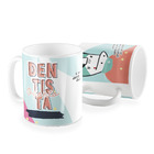Caneca Flork Meme Dentista