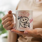 Caneca Flork Meme Divertida Mãe De Menina