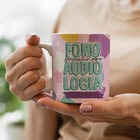 Caneca Flork Meme Fonoaudiologia