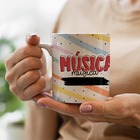 Caneca Flork Meme Música