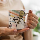 Caneca Flork Meme Música