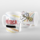 Caneca Flork Meme Música