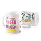 Caneca Flork Meme Tec Enfermagem