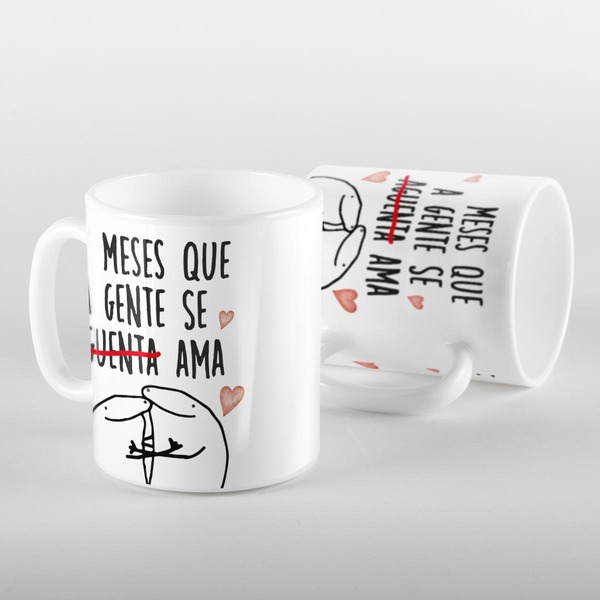 Caneca Flork Meses Que A Gente Se Ama