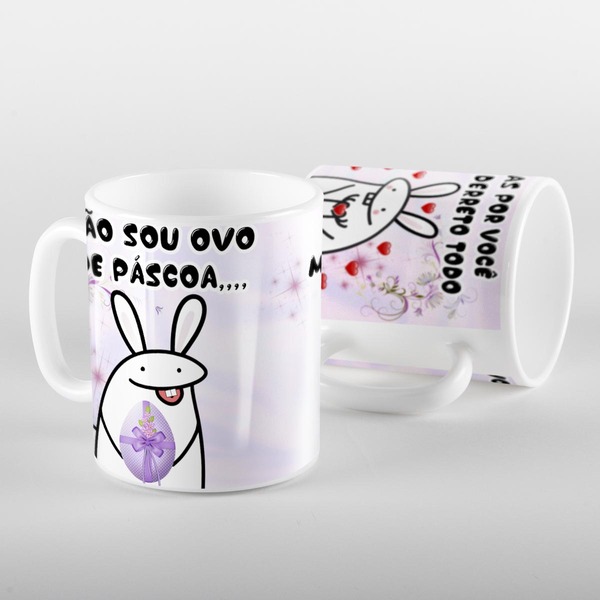 Caneca Flork Não Sou Ovo De Pascoa