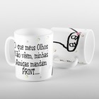 Caneca Flork O Que Os Olhos Não Vê