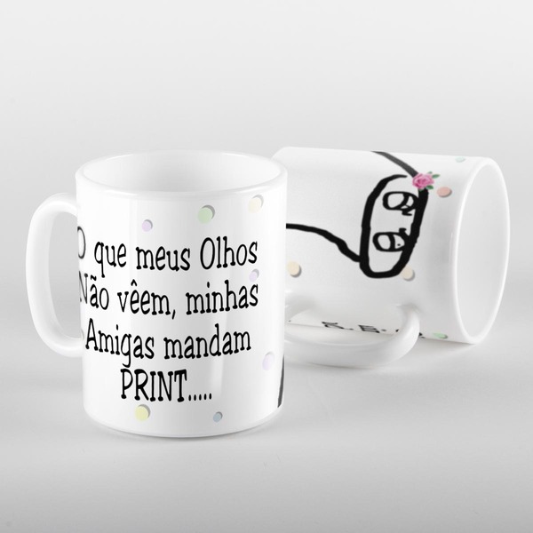 Caneca Flork O Que Os Olhos Não Vê