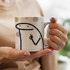 Caneca Flork Ok Tira Essa Gentalha