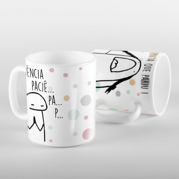 Caneca Flork Paciencia Pacie Pa P
