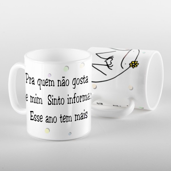 Caneca Flork Para Quem Não Gosta De Mim