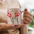 Caneca Flork Paz Amor Positividade