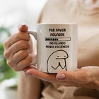 Caneca Flork Por Favor Aguarde