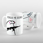Caneca Flork Porque Acordou Seu Corno