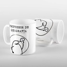 Caneca Flork Professor De Geografia Portátil