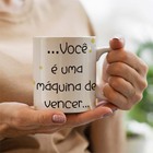 Caneca Flork Professor Você É Uma Máquina De Vencer