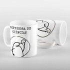Caneca Flork Professora De Ciências Portátil