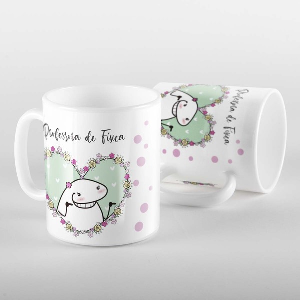 Caneca Flork Professora De Física Flork Meme
