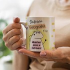 Caneca Flork Professora De Geografia