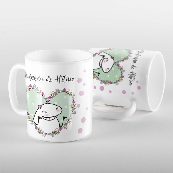 Caneca Flork Professora De História Flork Meme