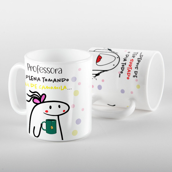 Caneca Flork Professora Depois De Ter Surtado