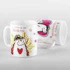 Caneca Flork Professora Super Mãe