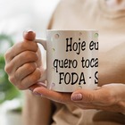 Caneca Flork Quero Tocar