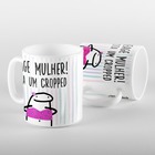 Caneca Flork Reage Mulher Bota Um Croped