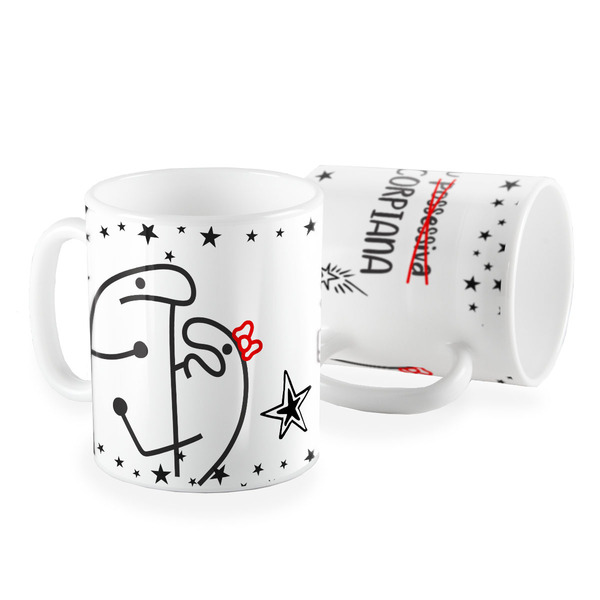 Caneca Flork Signos Sou Possissiva Escorpiana