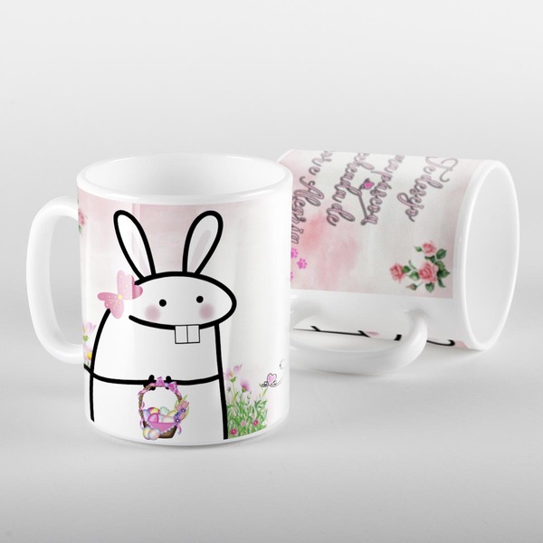 Caneca Flork Te Desejo A Melhor Pascoa