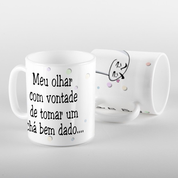 Caneca Flork Um Chá Bem Dado