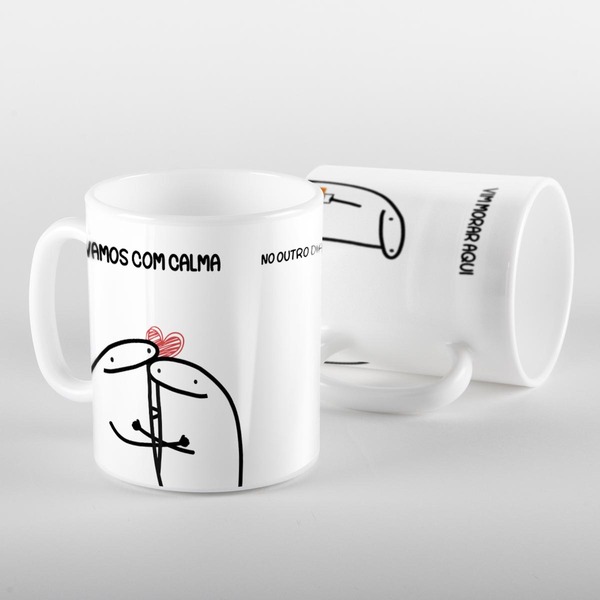 Caneca Flork Vamos Com Calma