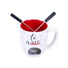 Caneca Fondue Amor Infinito