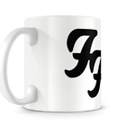 Caneca Foo Fighters Branca