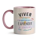 Caneca Frase - Aprender A Dançar