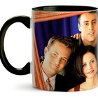 Caneca Friends Elenco Fotografia Interior E Alça Preta